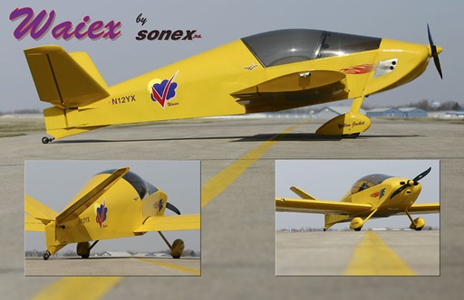 [RX1-01-01130] Waiex Fuselage Hardware Kit