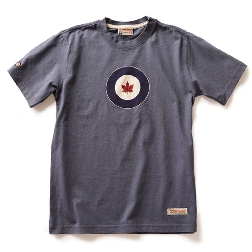 [RX1-13-05418] RCAF T-Shirt Washed Blue Lg