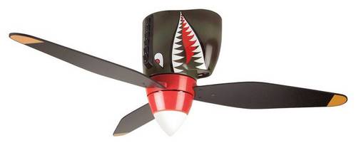 [RX1-13-07458] Warbird Ceiling Fan WB348Ts