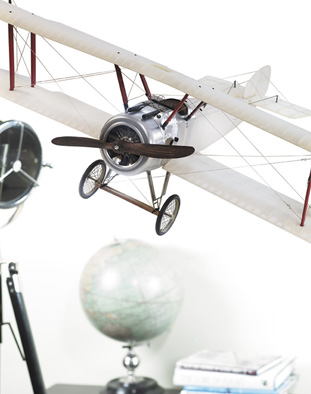 [RX1-13-08604] Transparent Sopwith Camel Lg