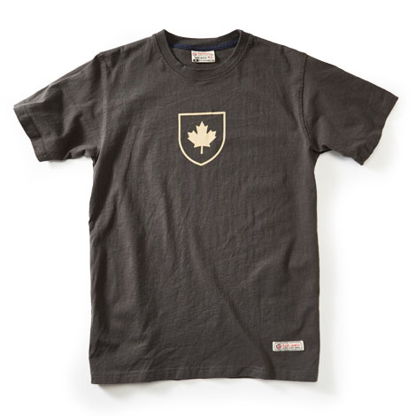 [RX1-13-21488] Canada Shield Short Sleeve T-Shirt - Slate - Small