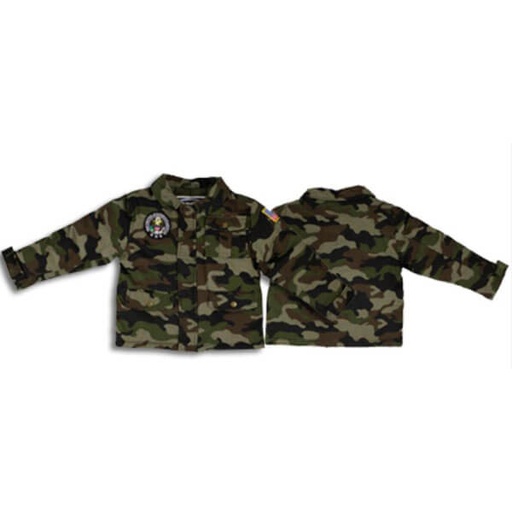 [RX1-13-21919] Camo Green Childs Flight Jacket 2 Patch 6