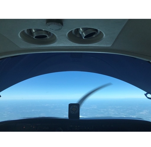 [RX1-13-23664] Premium Windshield Jet Shade Bonanza 35/36
