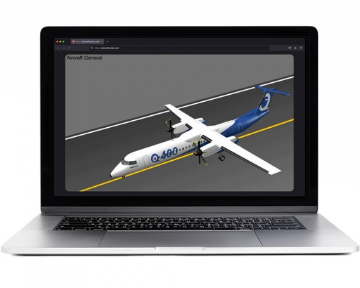 [RX1-13-24320] Dash 8 Q400 Online General Familiarization Course