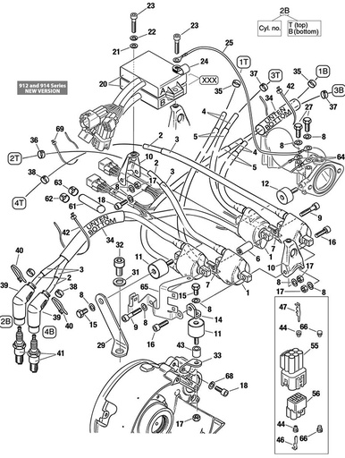 [RX1-15-00545] ROTAX 440-191 ALLEN SCREW M8X16 DIN 912