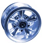 [RX1-15-04900] Azusa Astro Aluminum 6 Wheel 5/8 Precision Bearing