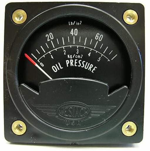 [RX1-15-05741] OIL PRESSURE SQUARE FACE GAUGE ONLY