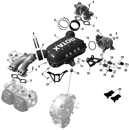 [RX1-15-08677] ROTAX 912IS AIRBOX TEMP SENSOR 222421