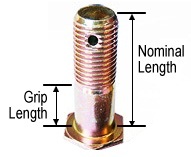 [RX1-AN175-33] Close Tolerance Bolt AN175-33