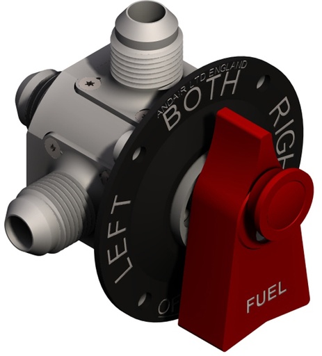 [RX1-05-00128] Andair FS25X4 Fuel Valve Male