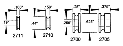 [RX1-05-01939] 1/16 Steel Cable Fittng 2710