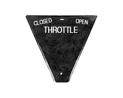 [RX1-05-05081] J-3 THROTTLE PLATE