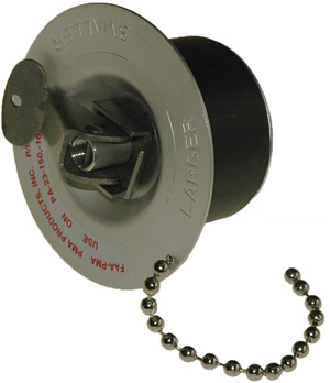 [RX1-05-06466] McFarlane Piper Pa-23 Fuel Cap CA17672N FAA-PMA Approved