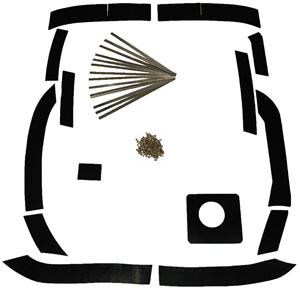 [RX1-05-06478] Baffle Seal MC0509071-2