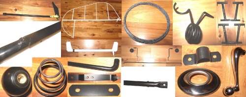 [RX1-05-12304] J-3 Throttle Handle Set With Interconnect
