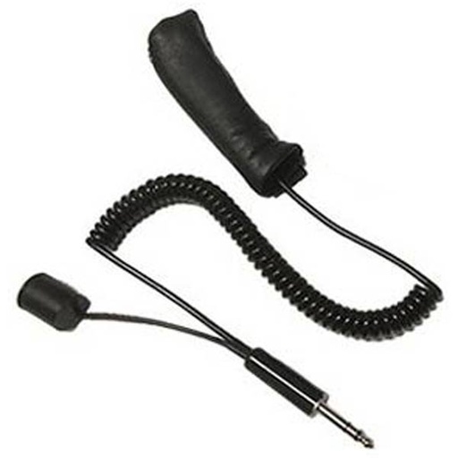 [RX1-05-22253] Sx-202 Single PTT Grip With Coiled Plug In