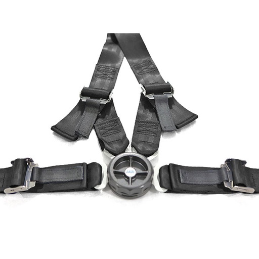 [RX1-05-26388] Crew 4-Pt Lift Lever Assembly Adjusters On Harness Black