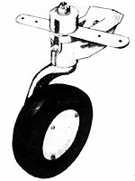 [RX1-06-00398] Lang Tailwheel # D-501A