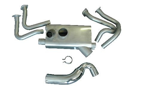 [RX1-08-07165] Power Flow Exhaust Da40 Short Stack Ceramic