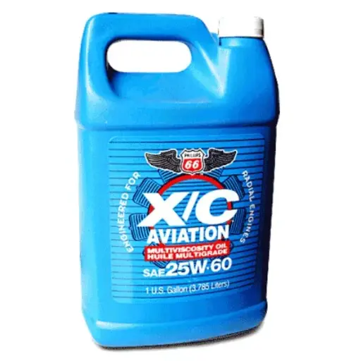 [RX1-08-13855] Phillips 66 Oil X/C Aviation 25W-60 - 55 Gallon Drum