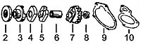 [RX1-08-13950] TCM Generator Gasket 652238