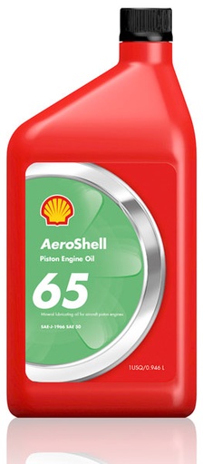 [RX1-08-15640-6] AEROSHELL 65 OIL CASE OF 6QTS