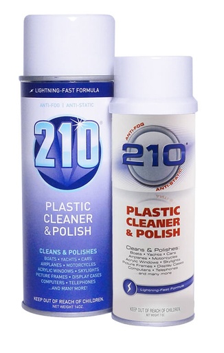 [RX1-09-00517] 210 Plastic Cleaner / Polish 14Oz