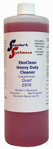 [RX1-09-03089] E670 Ekoclean Quart