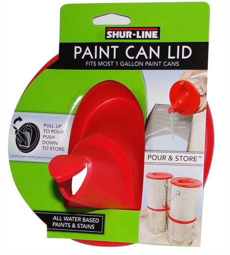 [RX1-09-03784] 1 GAL PAINT LID W/SEALABLE SPOUT CAP