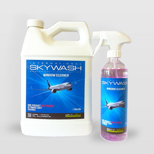 [RX1-09-03852] Window Crystal Cleaner 1 Gallon Con 1:10