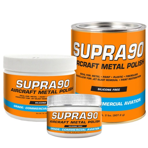[RX1-09-04823] SuprA90 Aircraft Metal Polish - 4.5 Oz.