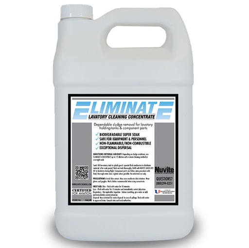 [RX1-09-05506] Nuvite Eliminate Cleaner 1Gal
