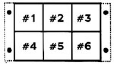 [RX1-10-01709] Mitchell Frame 8 Gauge 4W X 2H