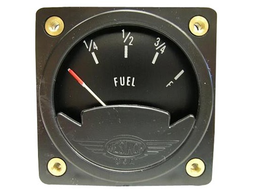 [RX1-10-04125] Westach 2-1/4 Square Fuel Level 0-30 Ohm 2A7-2 Non-TSO