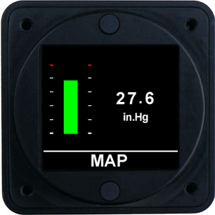 [RX1-10-05177] Aerospace Logic MP200K Single Manifold Pressure Kit