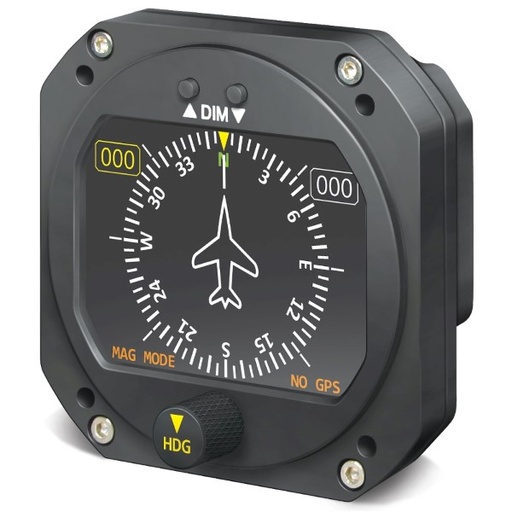 [RX1-10-07410] RC Allen RCA1510-3 RS232 Digital Heading Indicator 0 Degree Tilt
