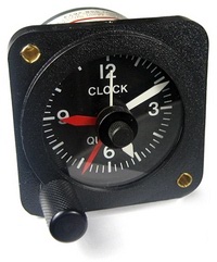 [RX1-10-22812] CA-7264 Quartz A/C Clock 12V