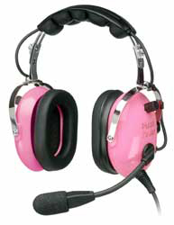 [RX1-11-03540] Pilot USA PA-1151ACG Child Passive Headset - Pink