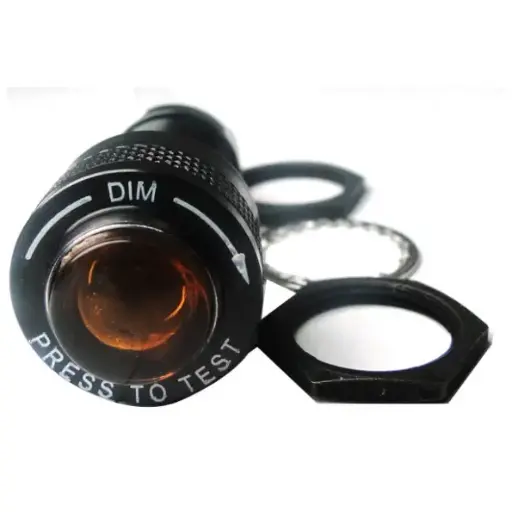 [RX1-11-03912] Press-To-Test MS25041-4 Amber