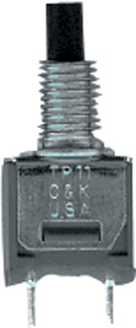 [RX1-11-04471] Push Button Swtch C&K Spdt Blk