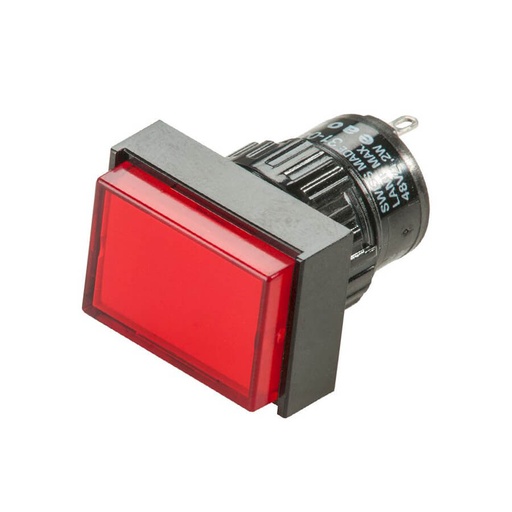 [RX1-11-06000] Lighted Indicator 12VDC Red
