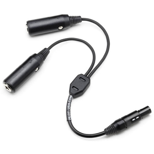[RX1-11-06533] Pilot USA PA-93B GA To Lemo 6 Pin Adapter