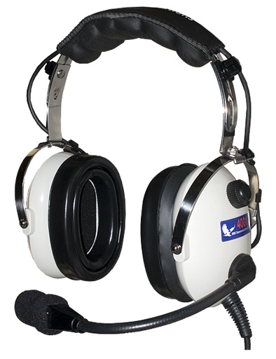 [RX1-11-09566] Dre 4001 White Passive Headset
