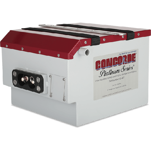 [RX1-11-10836] Concorde Battery Sealed RG-407