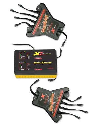 [RX1-11-11380] Pulsetech Quadlink 8 Station 12V Battery Charger Kit