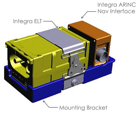 [RX1-11-12327] Kannad Integra Arinc E-Nav ELT Ap Mnt Bracket