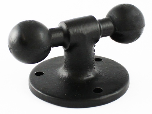 [RX1-11-12936] RAM 2 1/2 Dia Base With Double 1 Balls