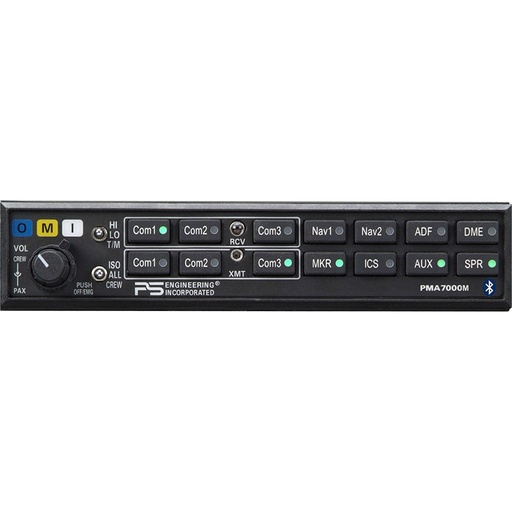 [RX1-11-13425] PS Engineering PMA 7000M Mono Audio Panel With Bt Unit Only TSOD