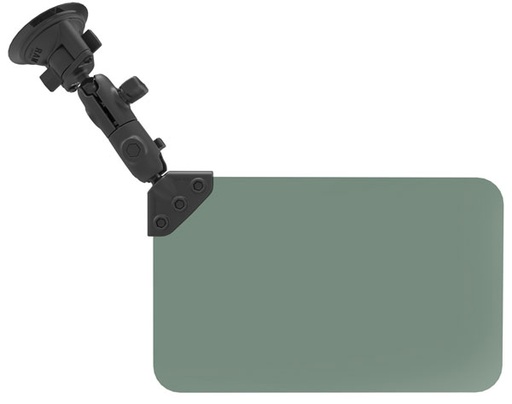 [RX1-11-13584] RAM Mount Dark Green Sun Visor Single Suction Cup