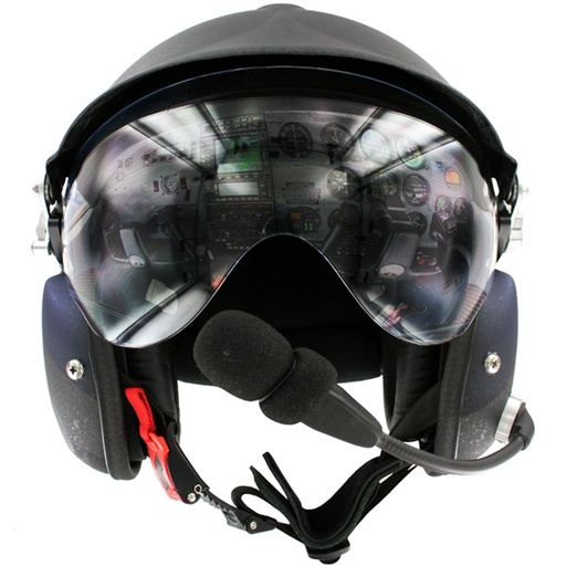 [RX1-11-15262] Bonehead Aries Flight Helmet ANR Active